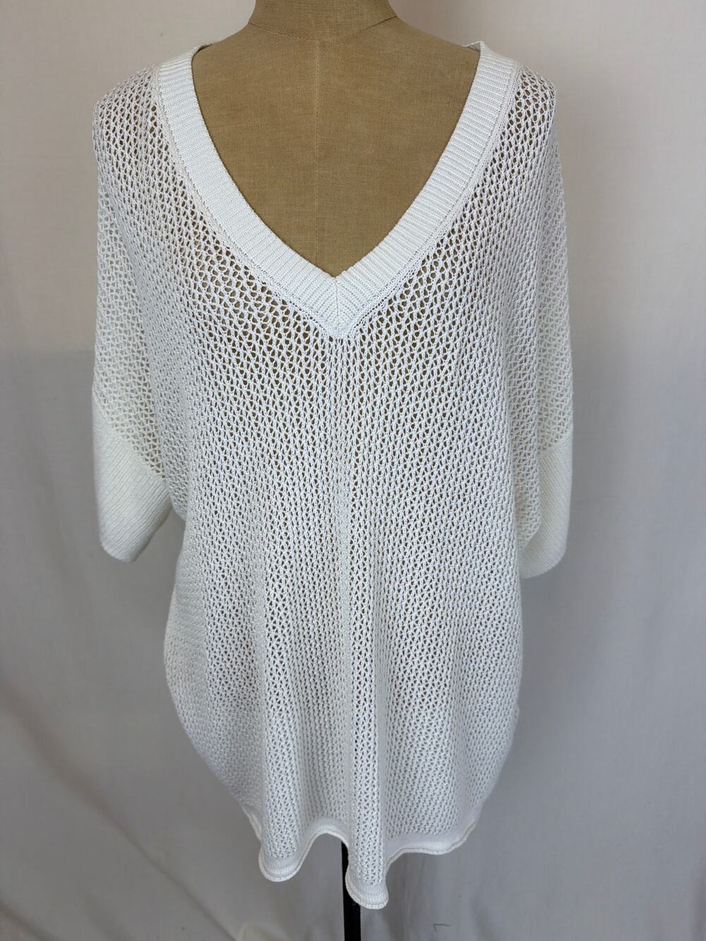 NWT Soya Concept While Cotton/Linen Top XXLarge #0503